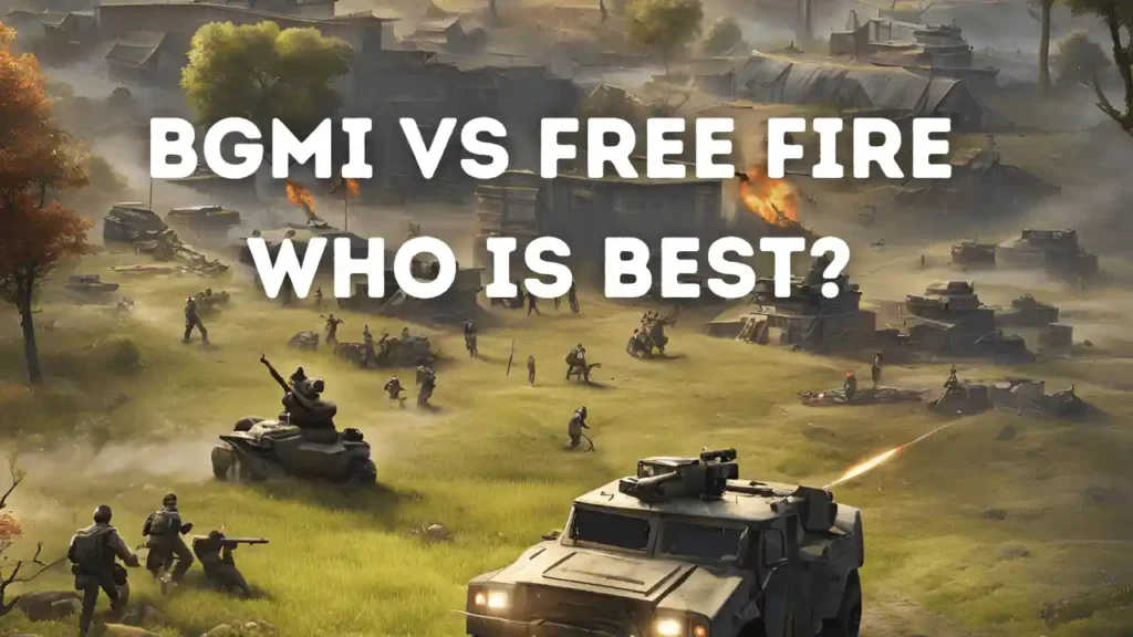 BGMI vs Free Fire